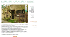 Desktop Screenshot of greenleafartcenter.com